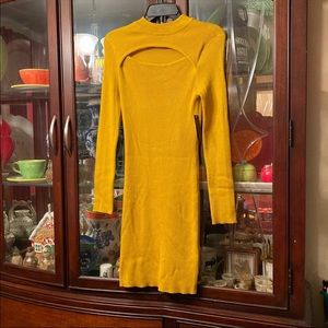 🌺New Juniors Long Sleeve Cutout Dress (L)🌺